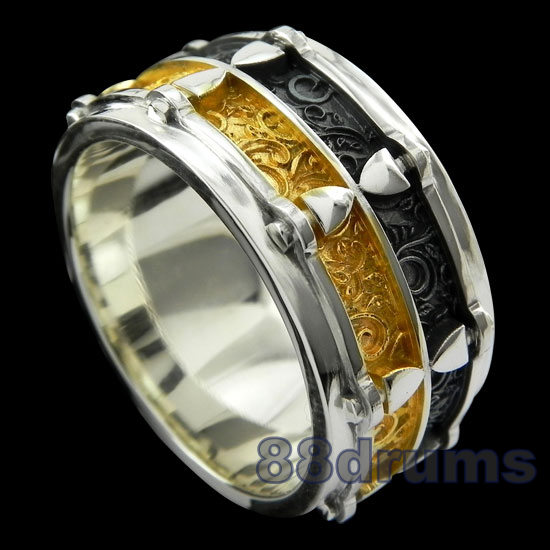 colorful snare drum ring with hoop-88drums